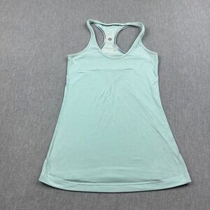 Lululemon Tank Top Womens 4 Green Cool Racerback Stretch Yoga Workout Athletic